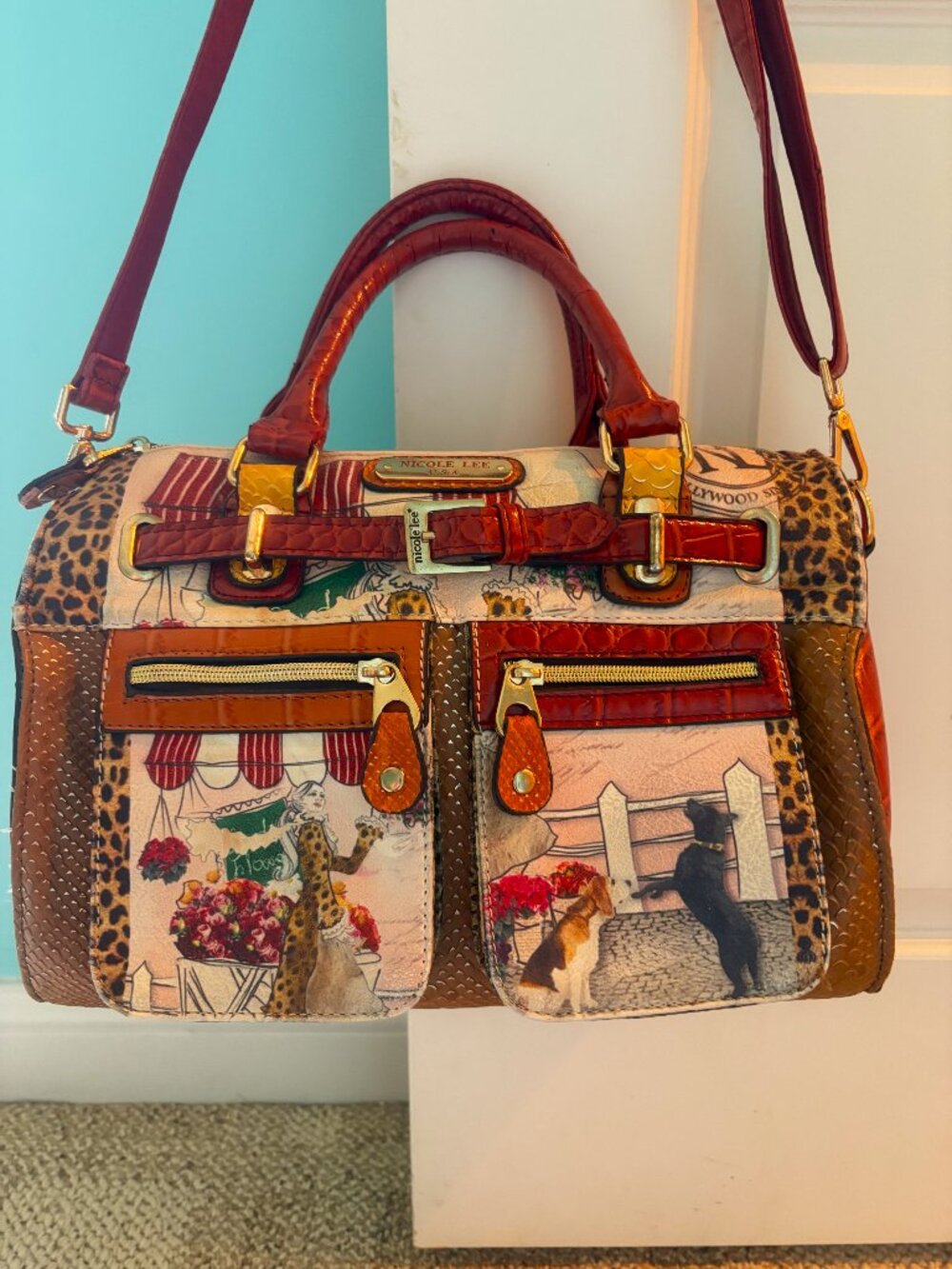 Nicole Lee USA Shoulder Satchel Handbag